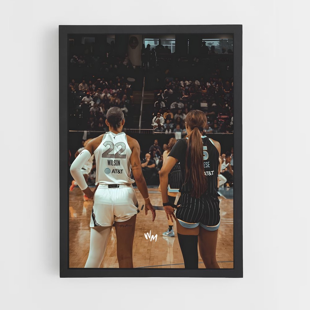 Poster Sheryl swoopes – affiche Basketball (vue 2)